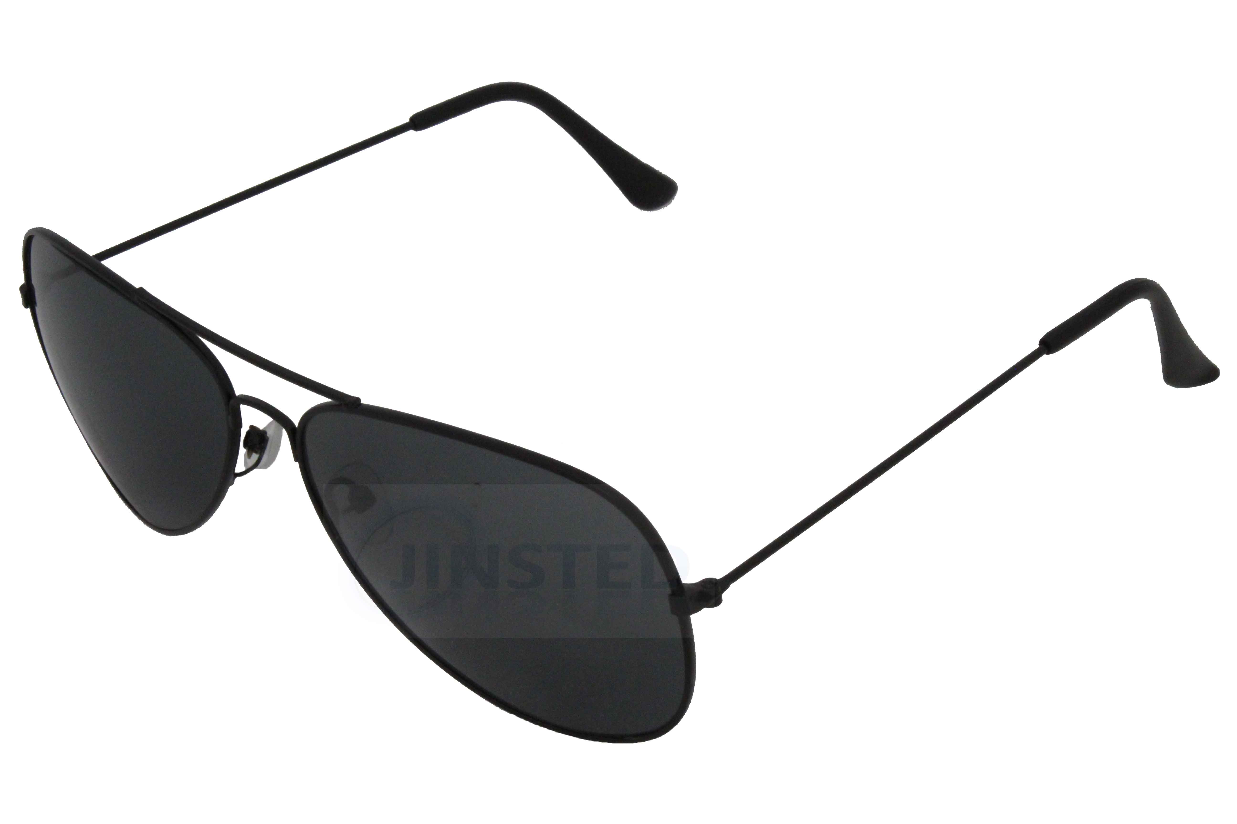 thumbnail image 2 of Unisex Oversized Pilot Sunglasses – Big Large Round Frame, Black Gradient Lenses 2 of 5