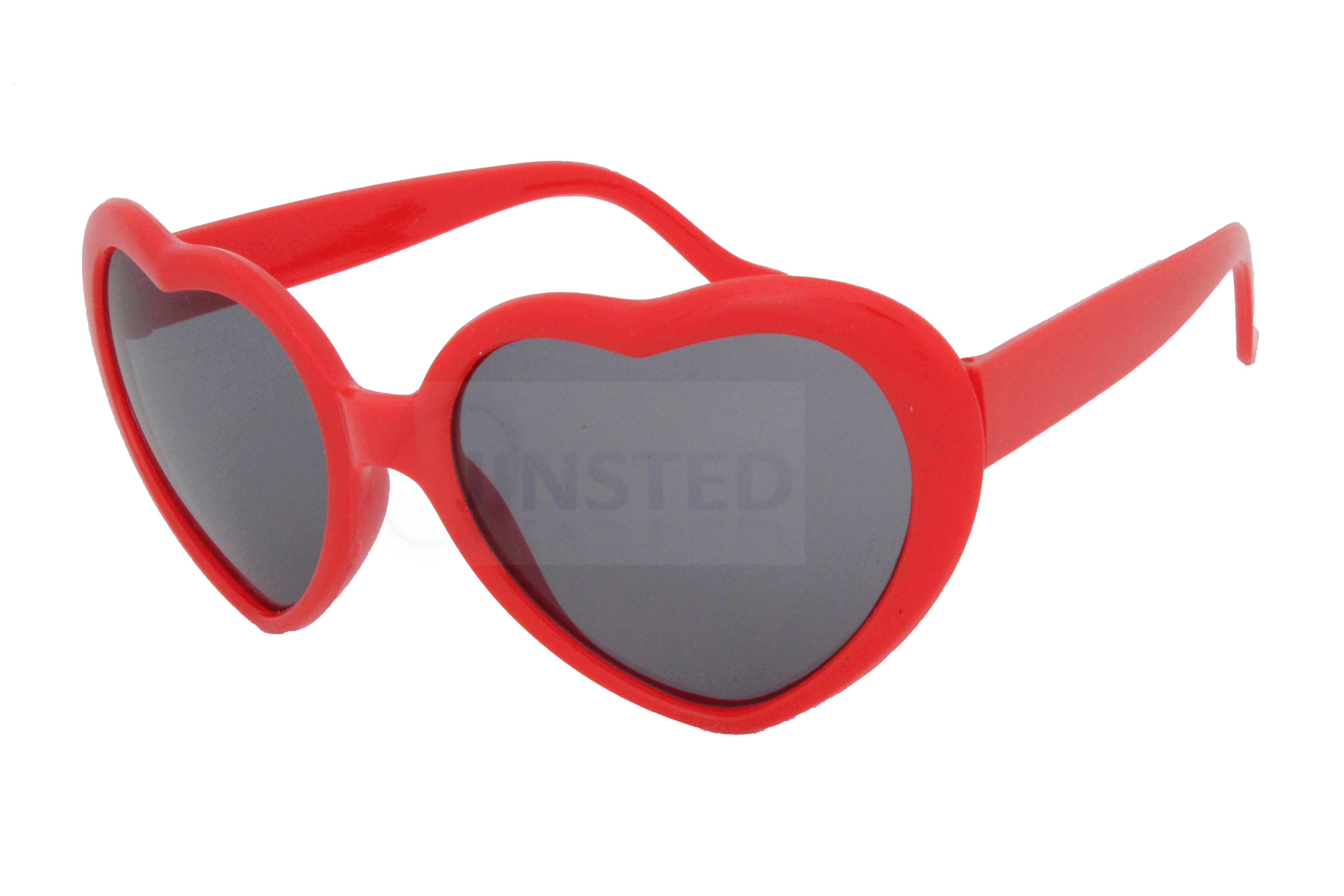 red heart sunglasses